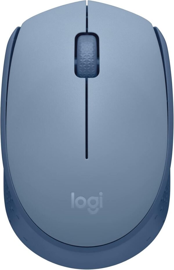 Logitech M170 Wireless Mouse for PC, Mac, Laptop, 2.4 GHz with USB Mini Receiver, Optical Tracking, 12-Months Battery Life, Ambidextrous - Red