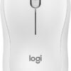 Logitech M240 Silent Bluetooth Mouse, Wireless, Compact, Portable, Smooth Tracking, 18-Month Battery, for Windows, macOS, ChromeOS, Compatible with PC, Mac, Laptop, Tablets - Off White