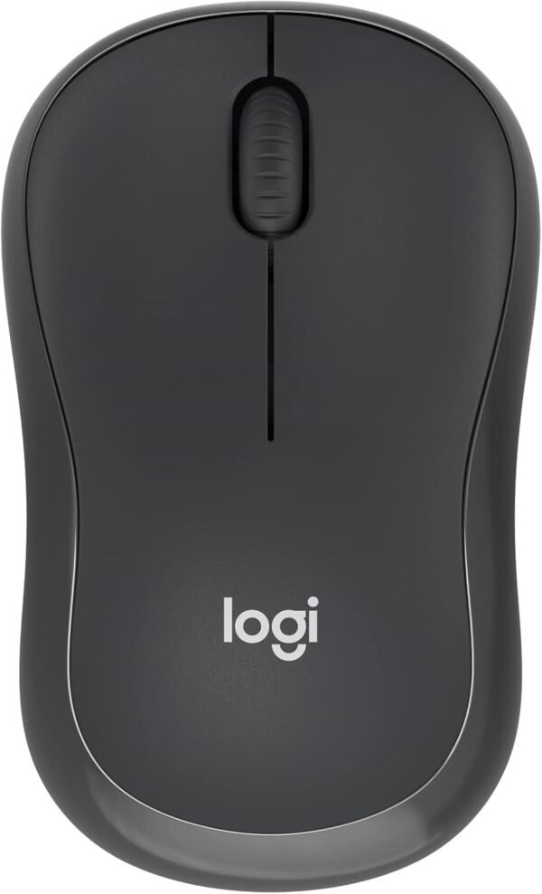 Logitech M240 Silent Bluetooth Mouse, Wireless, Compact, Portable, Smooth Tracking, 18-Month Battery, for Windows, macOS, ChromeOS, Compatible with PC, Mac, Laptop, Tablets - Off White