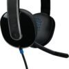 Logitech High-Performance USB Headset H540 for Windows and Mac, Skype Certified,Color-Black.