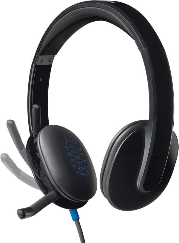 Logitech High-Performance USB Headset H540 for Windows and Mac, Skype Certified,Color-Black.