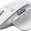 Logitech MX Master 3S Wireless Mouse Standard Edition with Logi Bolt USB Receiver, Ultra-Fast Scrolling, Ergo, 8K DPI, Track on Glass, Quiet Clicks, USB-C, Bluetooth, Windows, Linux, Chrome- Pale Grey