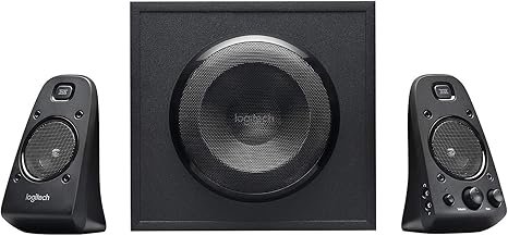 Logitech Z623 400 Watt Home Speaker System, 2.1 Speaker System - Black
