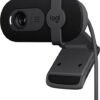 Logitech Brio 101 Full HD 1080p Webcam for Meetings, Streaming, Desktop, Laptop, PC - Built-in Mic, Shutter, Works with Zoom, Microsoft Teams, Nintendo Switch 2’s New GameChat Mode, USB-A,-Black