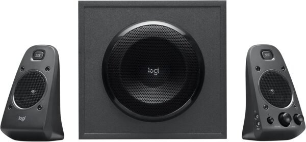 Logitech Z623 400 Watt Home Speaker System, 2.1 Speaker System - Black