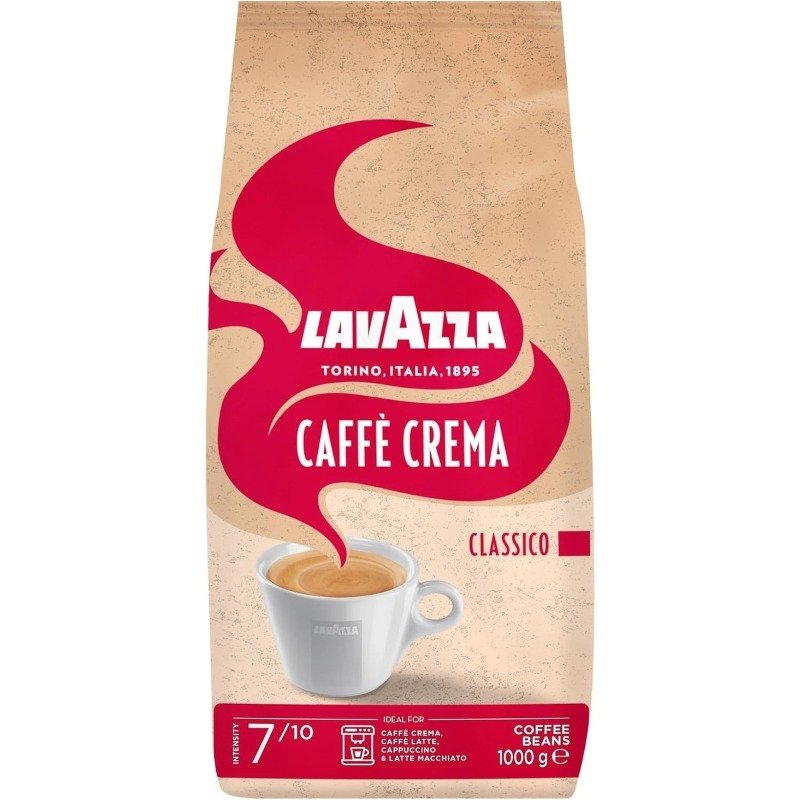 lavazza crema classico kawa, arabica i robusta, 1 kg lavazza crema classico kawa, arabica i robusta, 1 kg