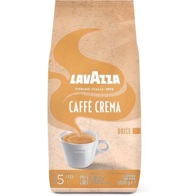 lavazza crema dolce kawa ziarnista 1kg, 80% arabika, 20% robusta, średnie palenie lavazza crema dolce kawa ziarnista 1kg, 80% arabika, 20% robusta, średnie palenie