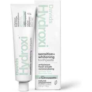 davids pasta: nano hydroksyapatyt, bez sls, dla wrażliwych zębów, remineralizująca