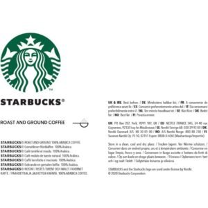 starbucks single origin colombia, medium roast, kawa mielona 200g (6 sztuk w zestawie)