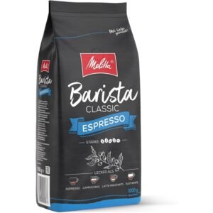 melitta całe kawa ziarnista, mocne i aromatyczne, grubość 5, barista espresso, 1 kg