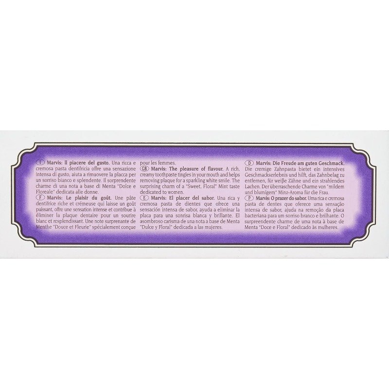 marvis pasta do zębów jasmin mint 25 ml. marvis pasta do zębów jasmin mint 25 ml.