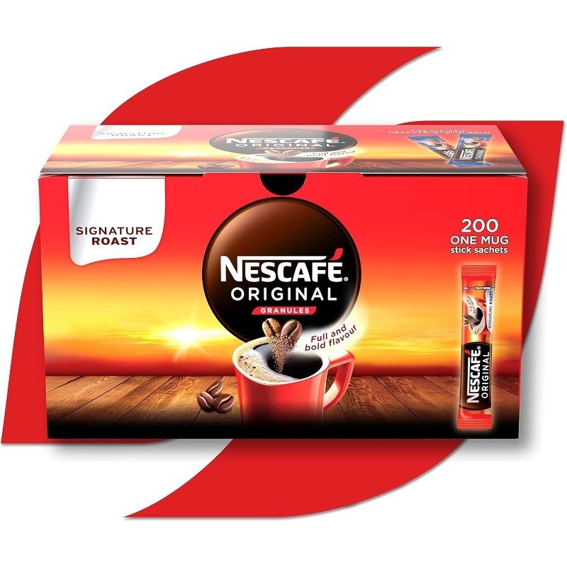 nescafe oryginalna ilość pudełko stick pack: 200 nescafe oryginalna ilość pudełko stick pack: 200