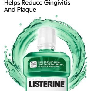 listerine antiseptic mouthwash, fresh burst, 500 ml listerine
