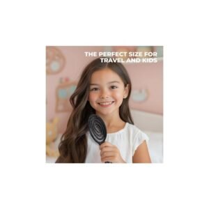 szczotka ninabella podróżna, bez ciągnięcia. do włosów suchych, mokrych i przedłużanych.