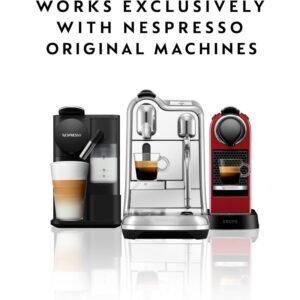 nespresso original, wybór kaw espresso, średnie do ciemniejszego palenia, 50 kapsułek kawy