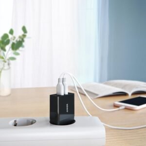 anker 24 w 2 port usb charger with poweriq™ technology 24w
